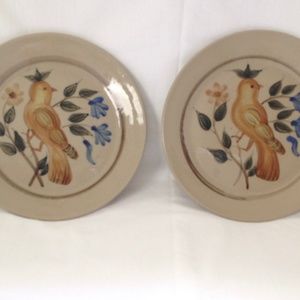 Beaumont Pottery decorative plates